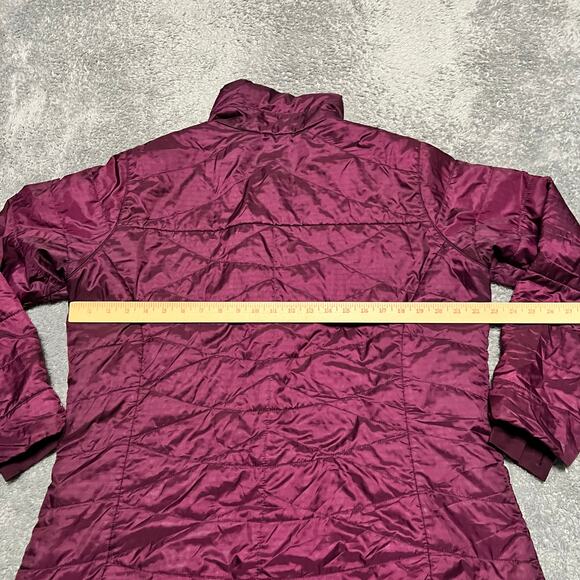 Columbia Coat Womens 1X Omni Heat Puffer Jacket Quilted Maroon *** - Picture 5 of 9